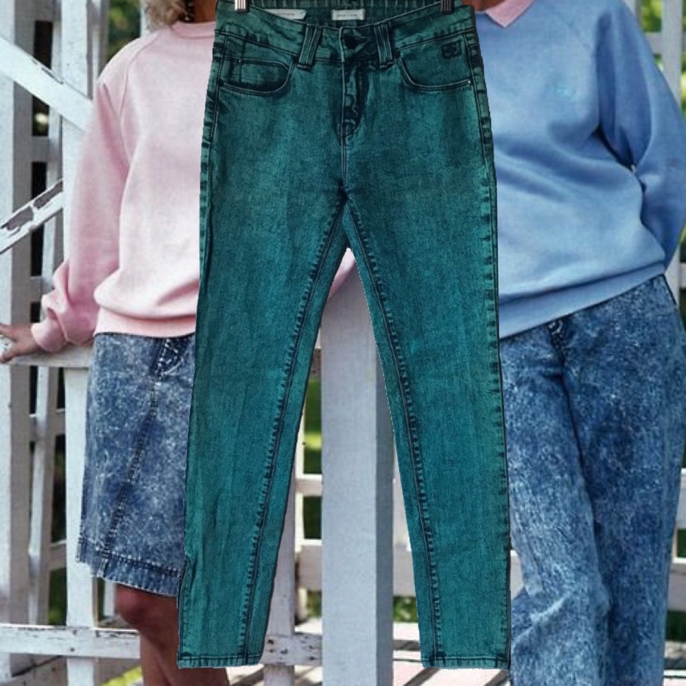 Silence + Noise High Rise Ankle Zip Twig Jeans